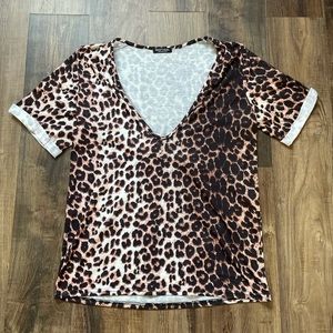 Women’s Nastygal Leopard T Shirt